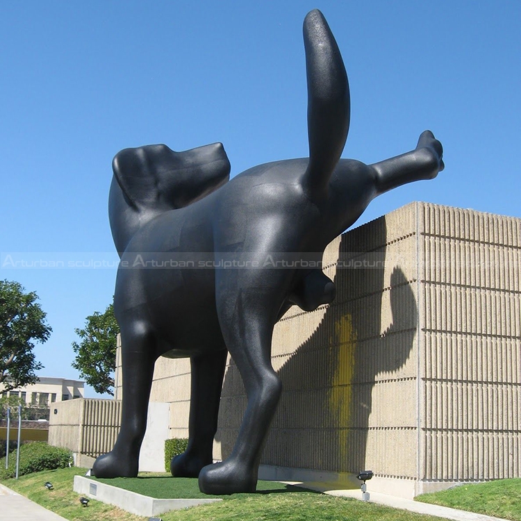 bad dog sculpture