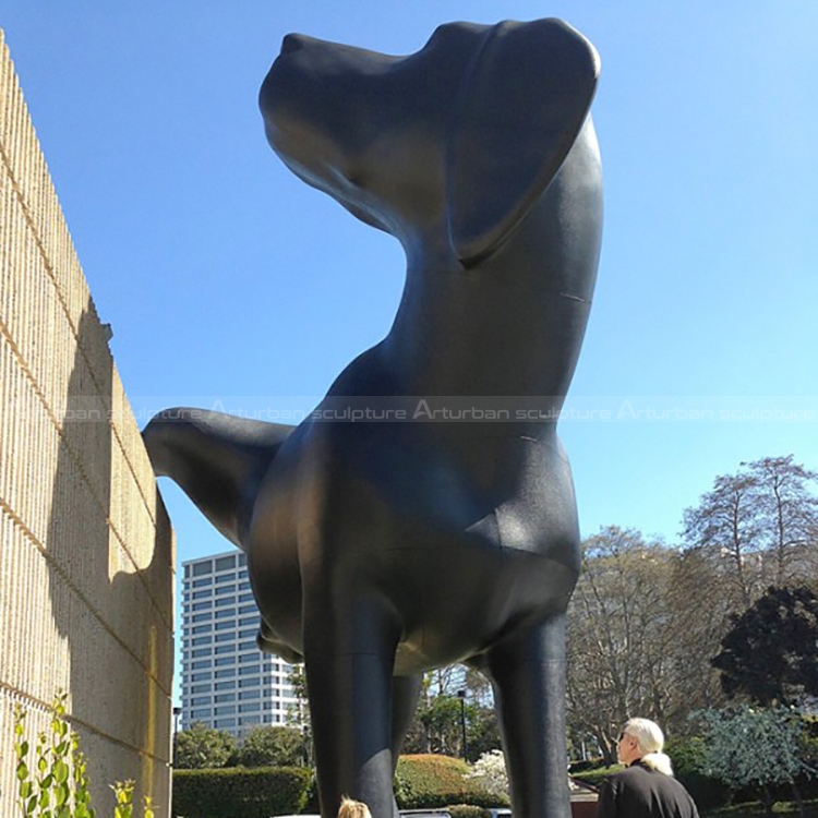 bad dog sculpture