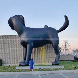 bad dog sculpture