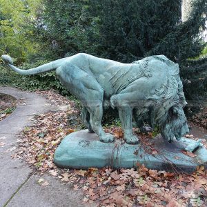 large outdoor lion statue for sale