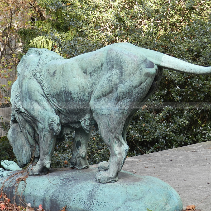 large outdoor lion statue for sale