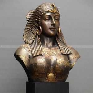 cleopatra bust statue