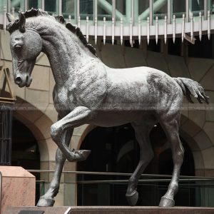 famous bronze horse sculpture