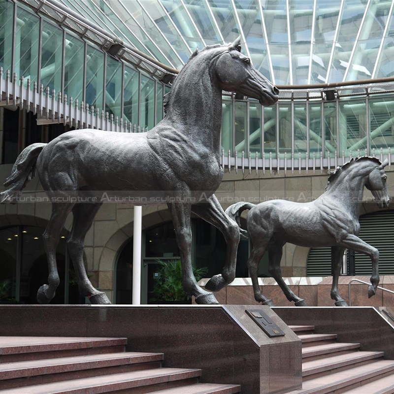 famous bronze horse sculpture