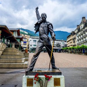 freddie mercury sculpture