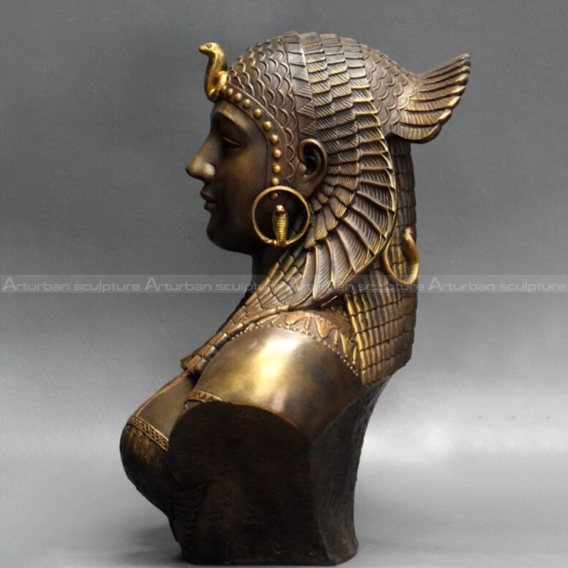cleopatra bust statue