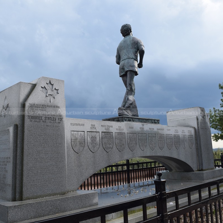 Terry Fox National Historic Person Plaque