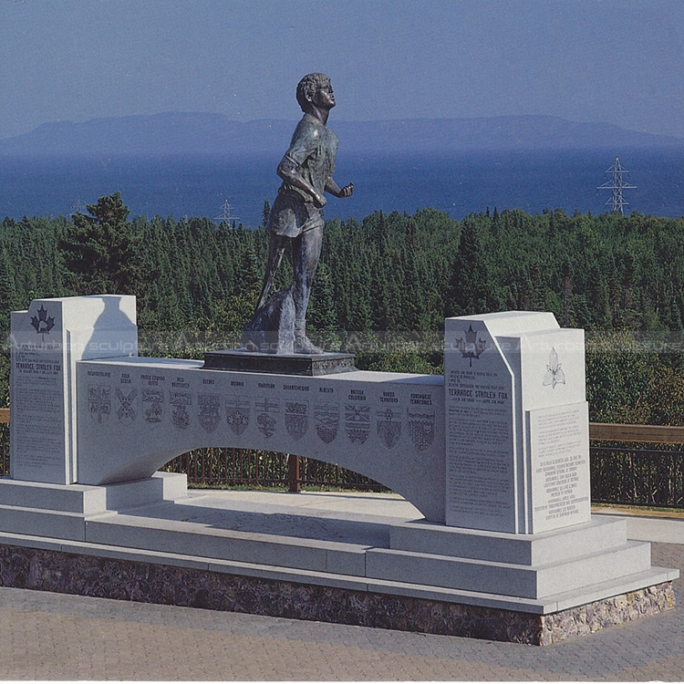 Terry Fox National Historic Person Plaque