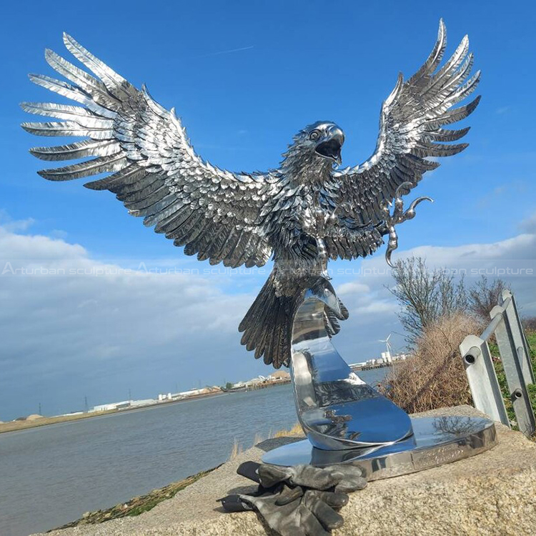 stainless steel eagle