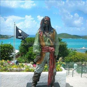 jack sparrow sculpture