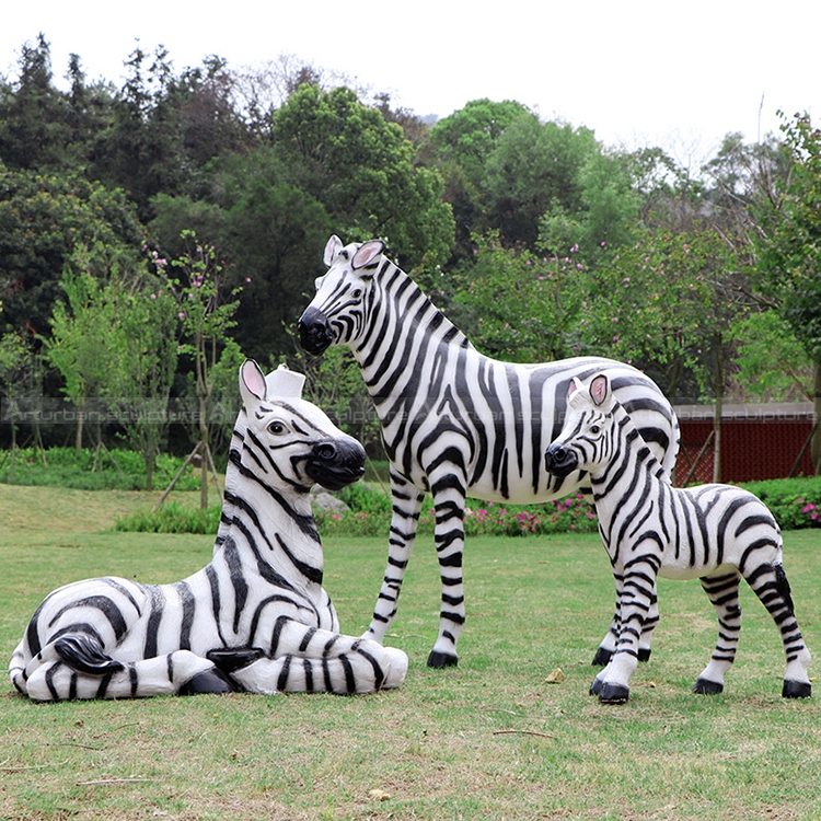 zebra statue life size