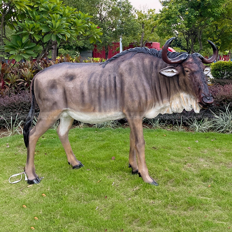 wildebeest sculpture