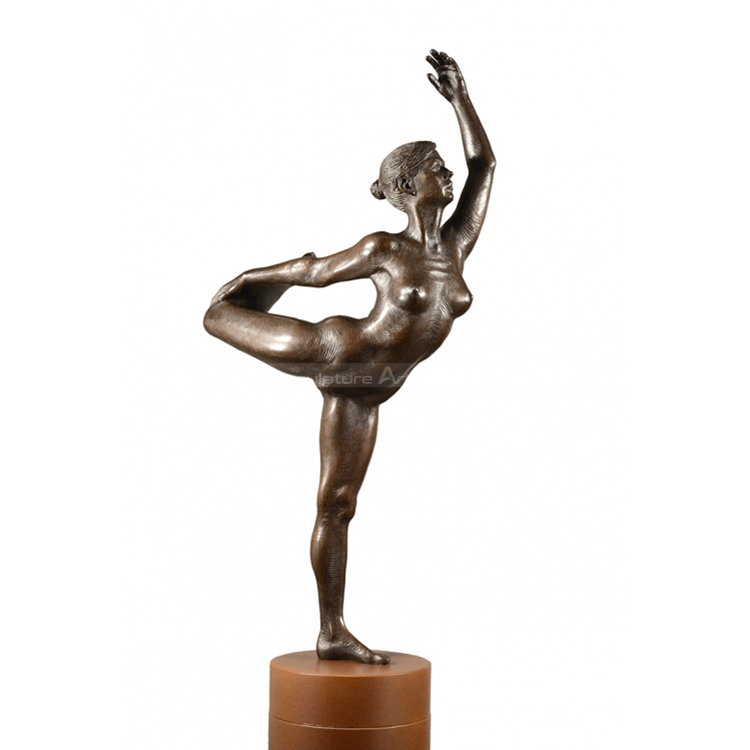 bronze nude woman statue