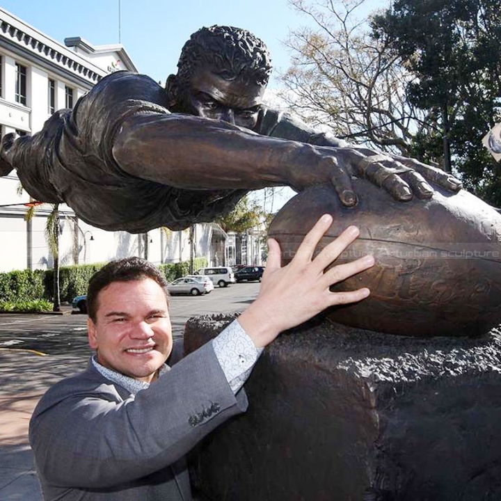 michael jones statue