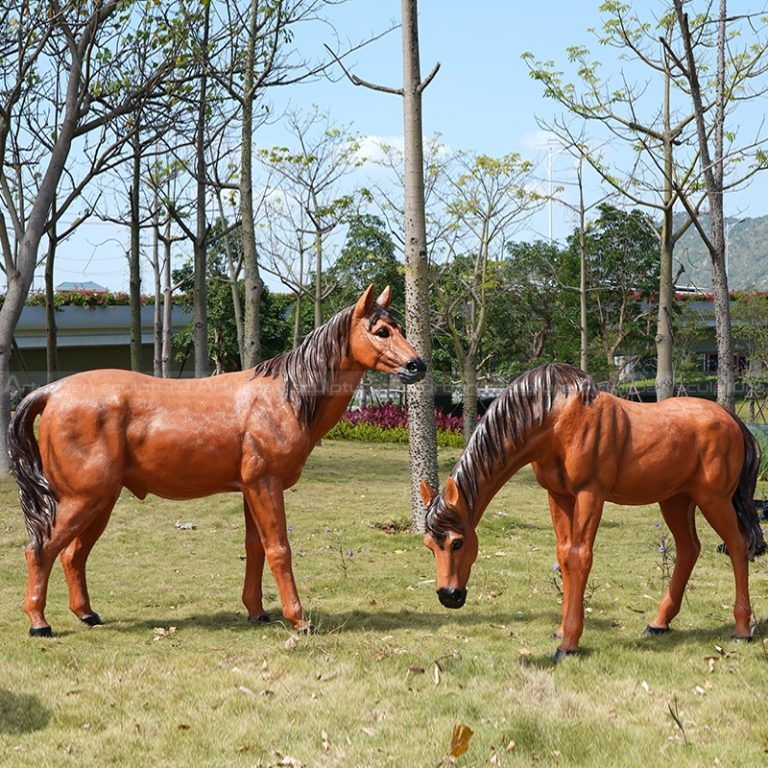 statue de cheval grandeur nature