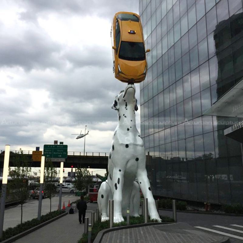 large dalmatian statue