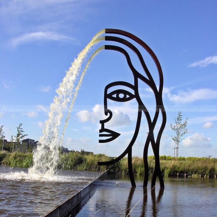 water feature head