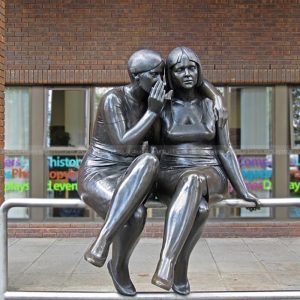 the whisper sculpture