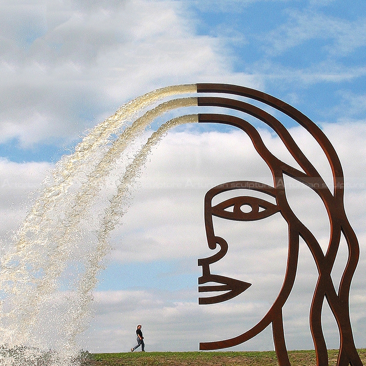 water feature head