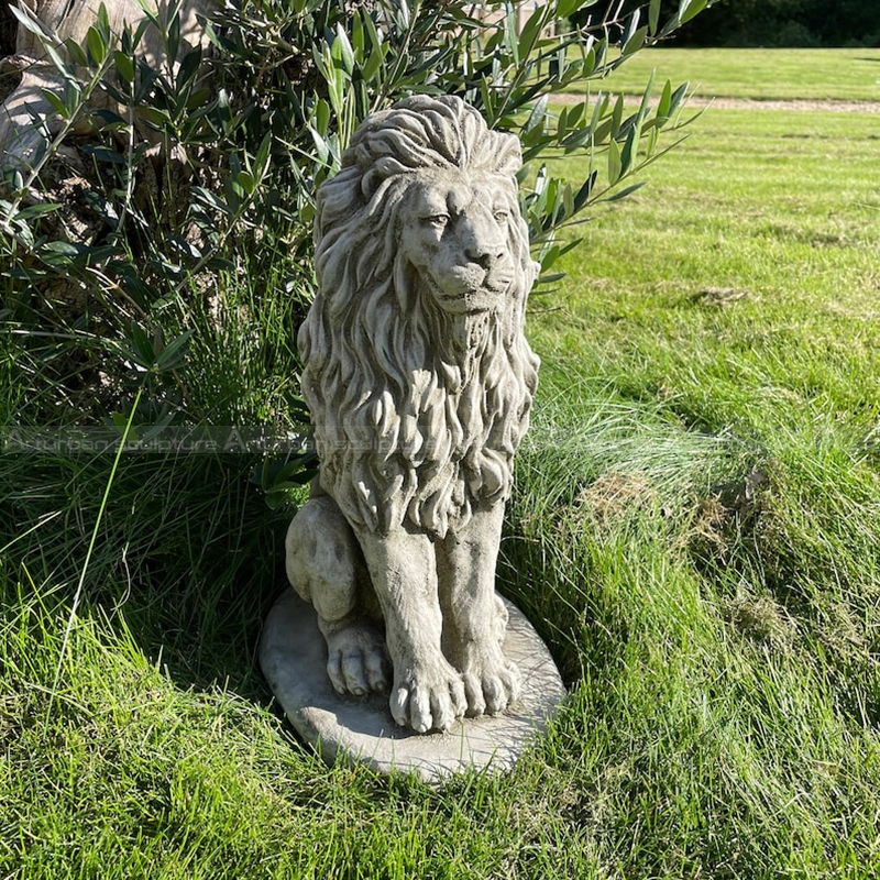 concrete lion statues for sale