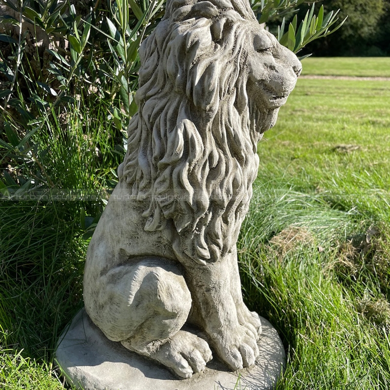 concrete lion statues for sale