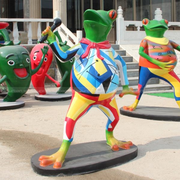 funny frog garden ornaments