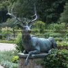 life size stag garden ornament