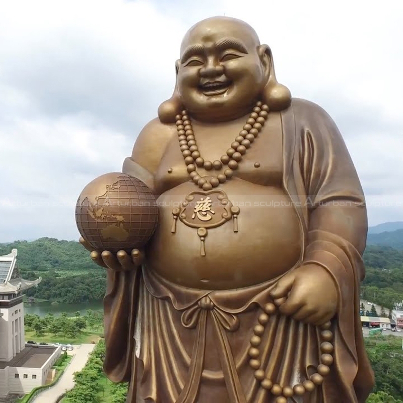 Happy Buddha Garden Statue