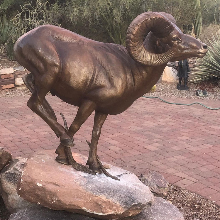 bighorn sheep statue