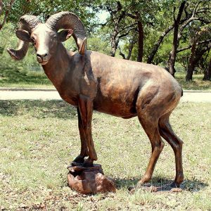 bighorn sheep statue