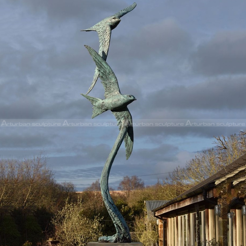 swallow sculpture