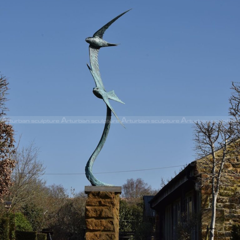 swallow garden sculpture