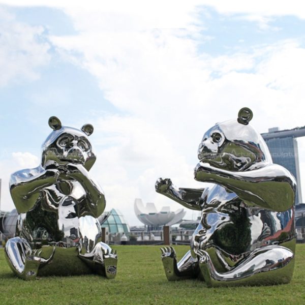 giant panda statue