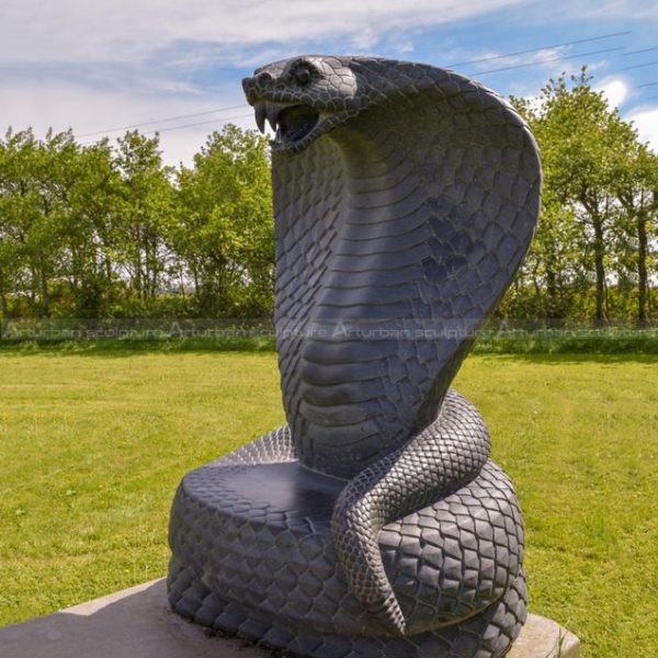 king cobra sculpture