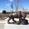 panther garden statue