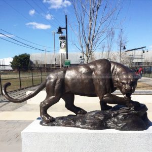 panther garden statue