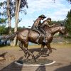 indian warrior statue