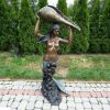 large outdoor mermaid fountain