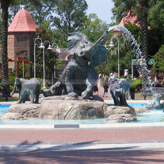 elephant pool fountain