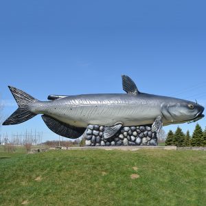 catfish sculpture