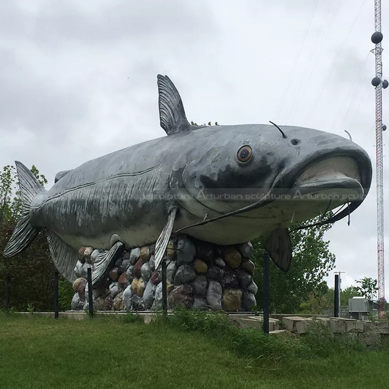 catfish sculpture