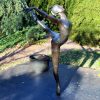 bronze ballerina sculpture