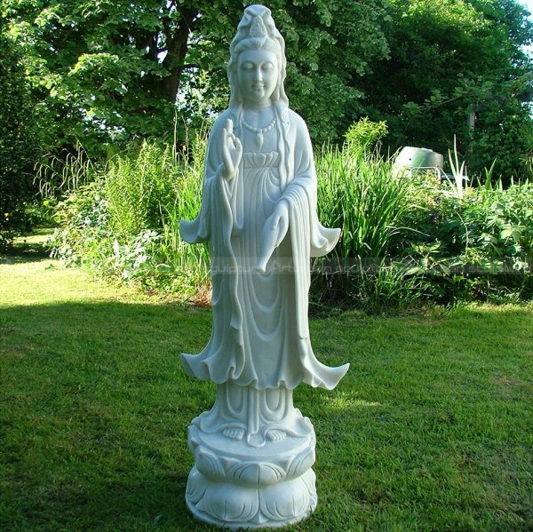 kwan yin garden statue