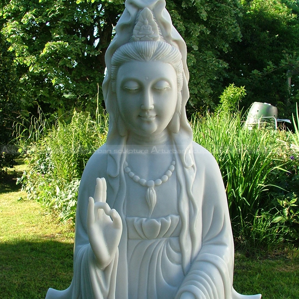 kwan yin garden statue