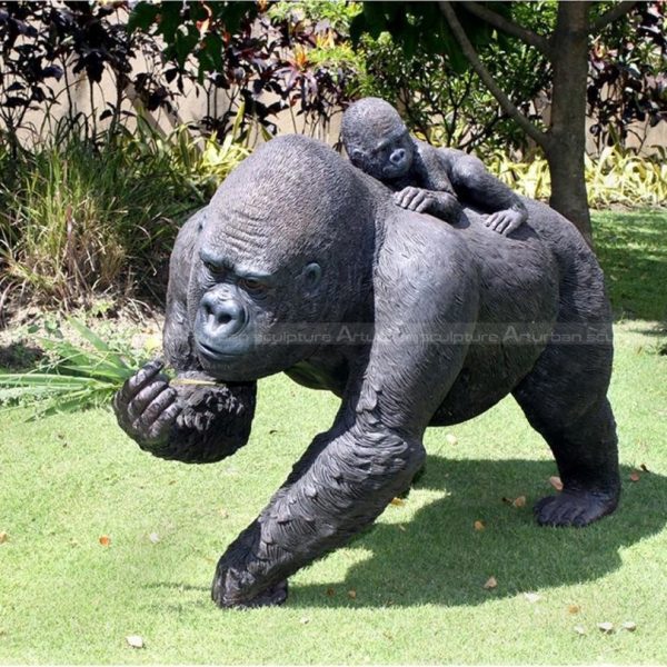 large gorilla statue for garden