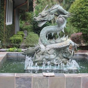dragon water feature