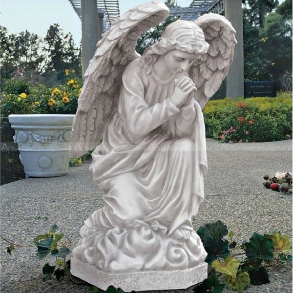 praying angel sculpture