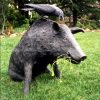 wild boar sculpture