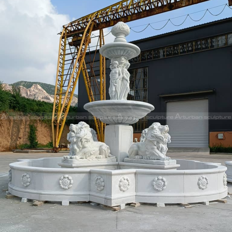 marble fountain for garden