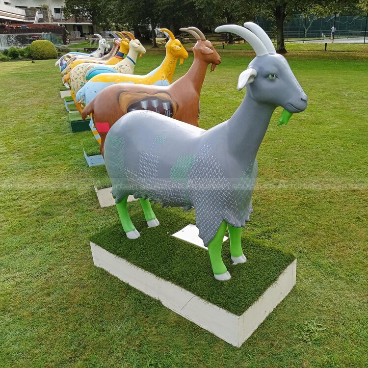life size goat statue